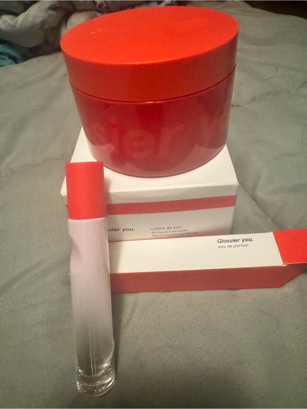 “Glossier You” body butter - body set. Glossier you